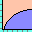 An icon depicting a logarithmic graph, which is used for a plugin allowing the user to see the size of fish over time in a rearing unit.